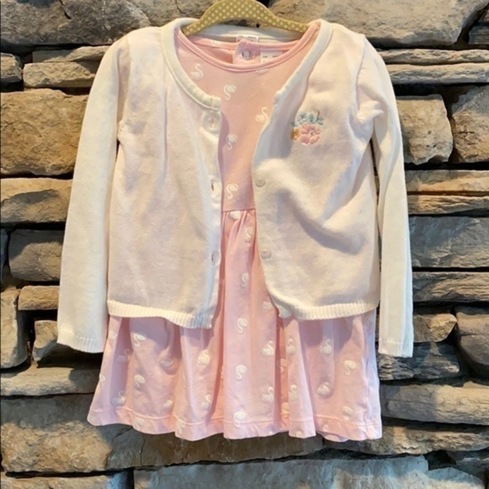 Carter’s 2 pc Dress and sweater